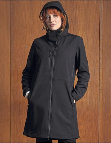 NEO-03794-Womens Long Softshell Coat Achille